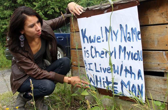 Canadian Indian Mixed Race Protest