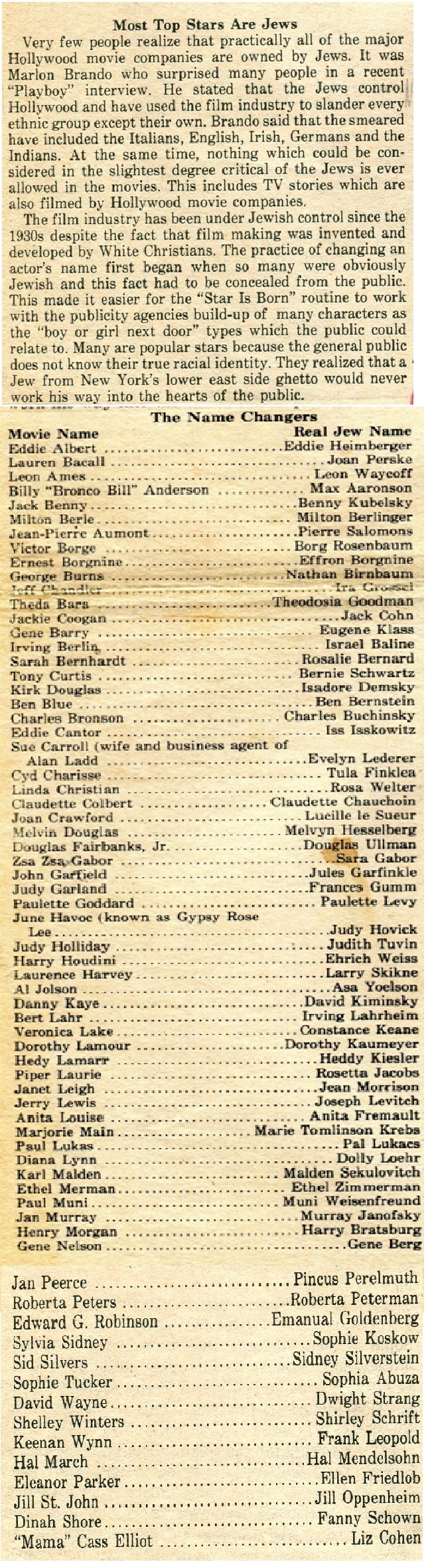 thuderbolt name changes 1979