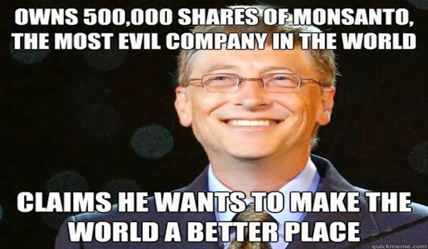 Bill Gates Monsanto shares