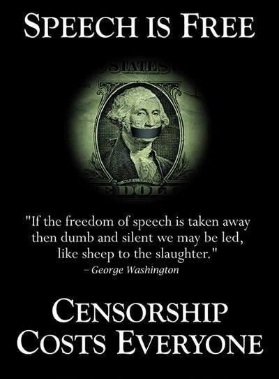 Freedom of Speech Quote George Washington