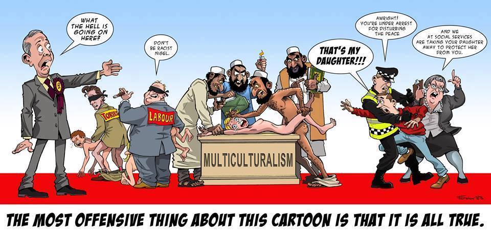 Multiculturalism Cartoon