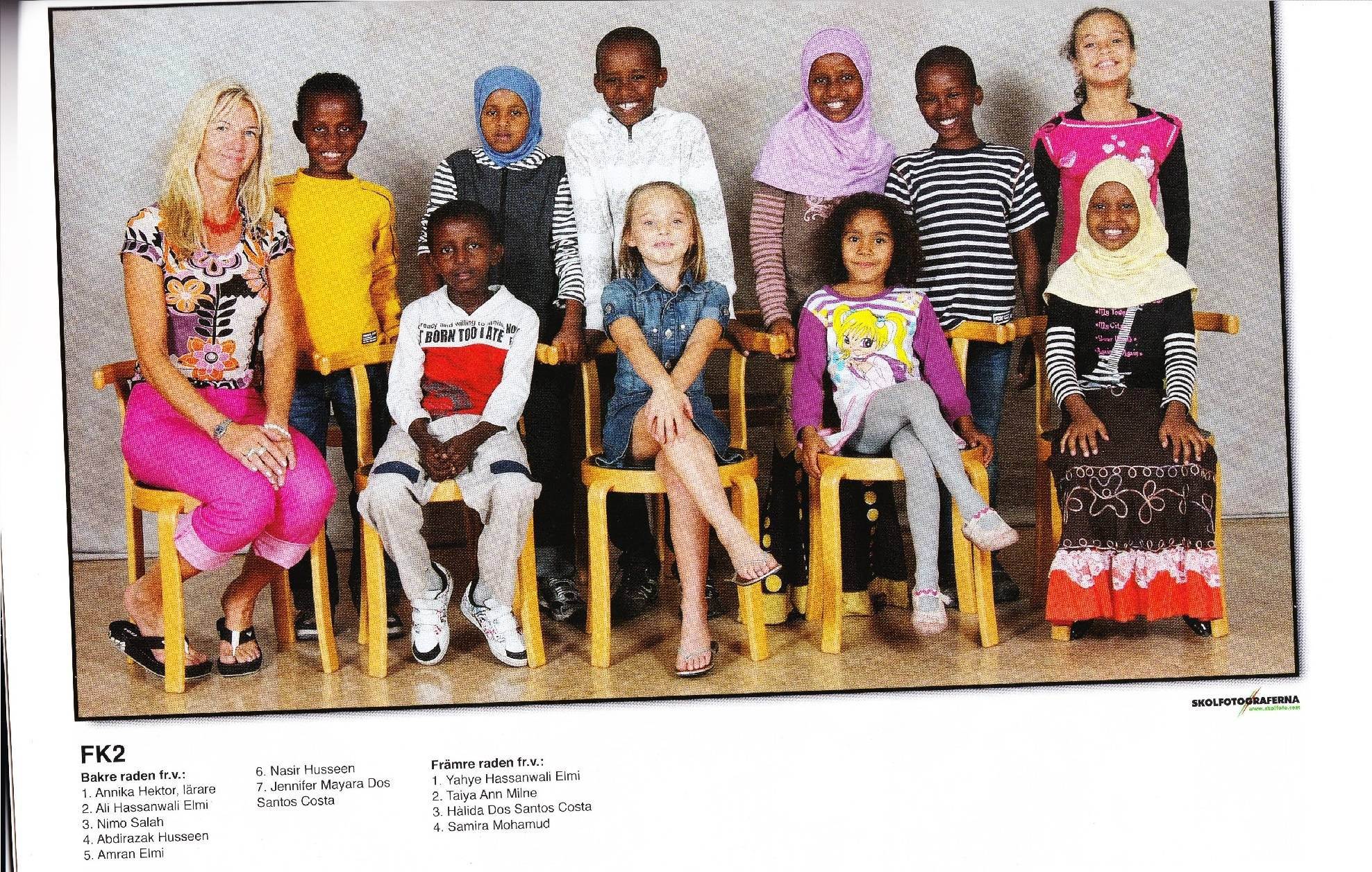 Swedish Classroom White Minority